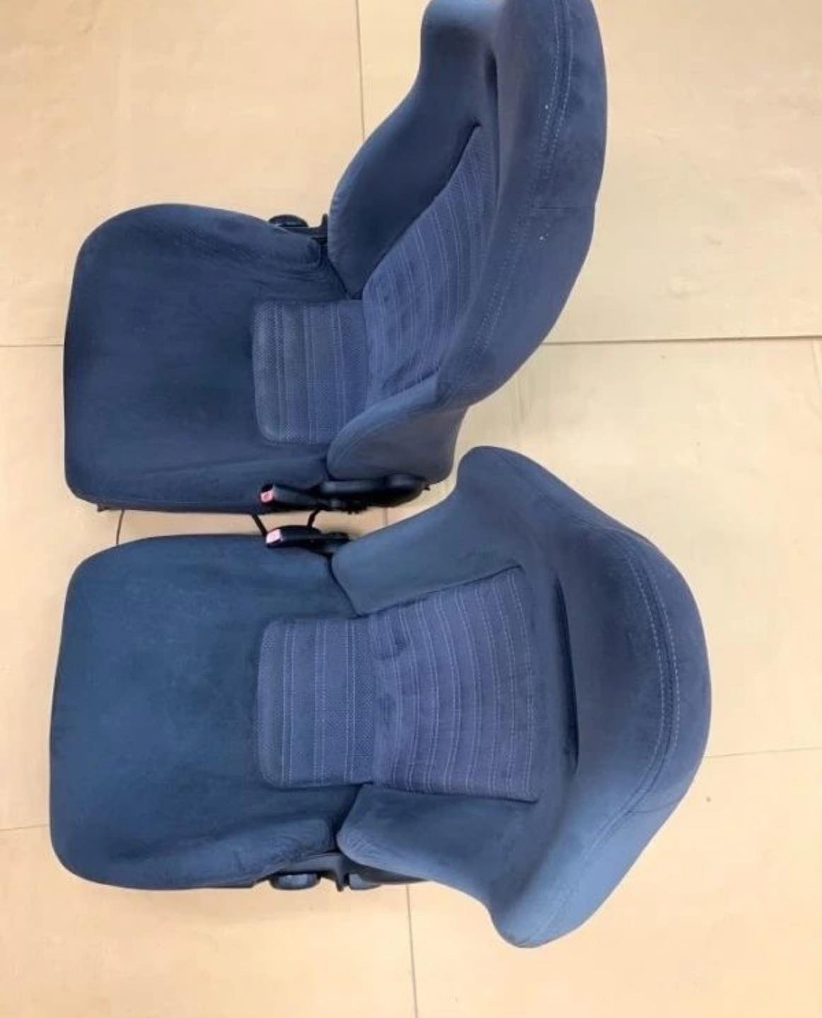 R33 GTR OEM Front Blue Seats 5