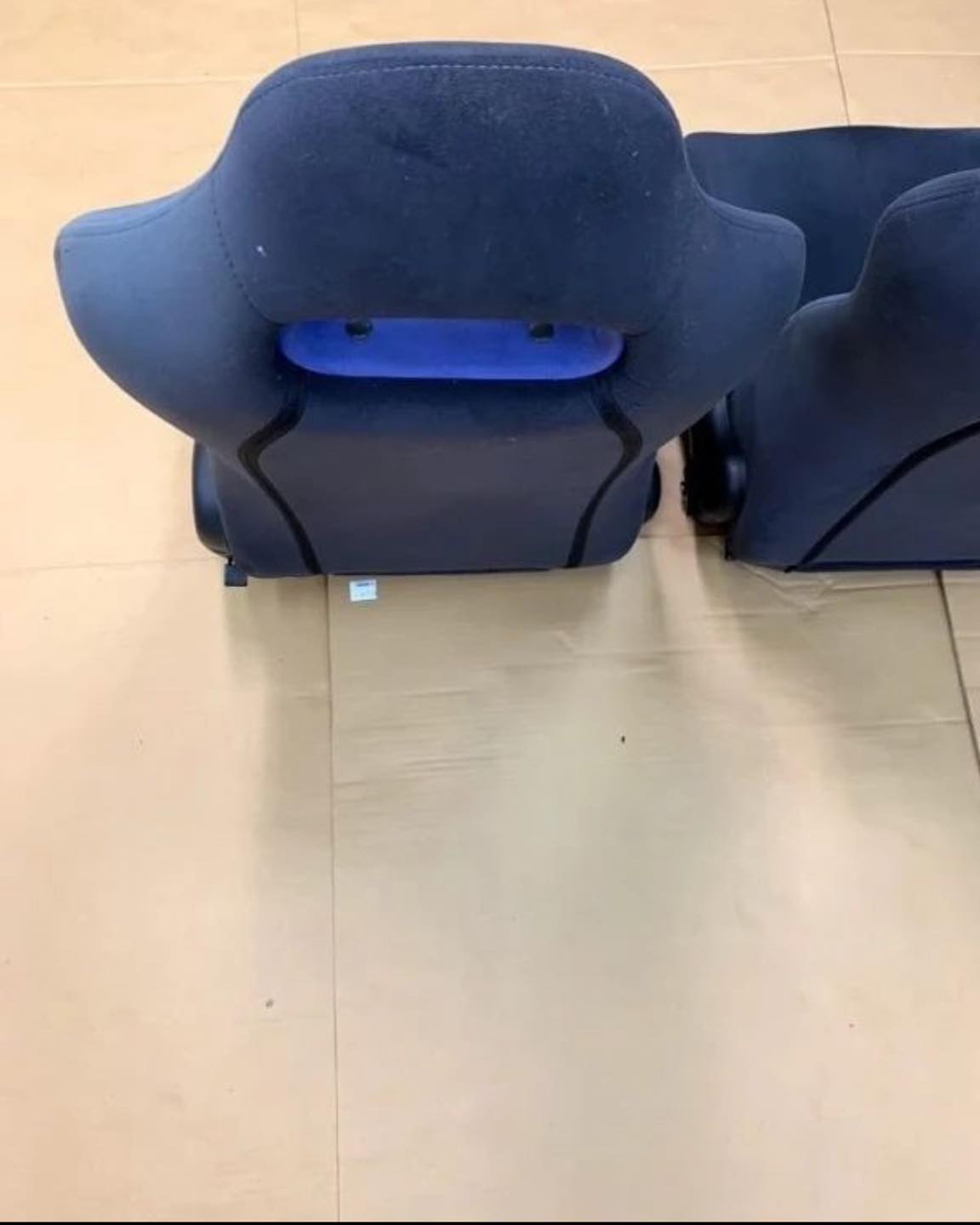 R33 GTR OEM Front Blue Seats 6