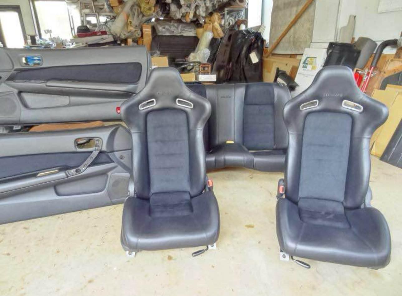 R34 Nismo Leather Seats 1 R34 Nismo Leather Seats