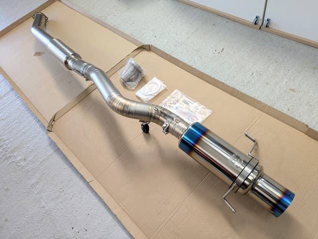Tomei Titanium exhaust system R33 GTR 3