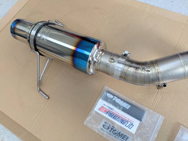 Tomei Titanium exhaust system R33 GTR 1 Tomei Titanium exhaust system R33 GTR